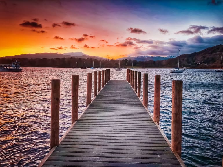 Lake Windermere in the Lake District